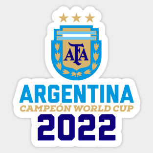 Argentina Campeón World Cup T-Shirt Sticker